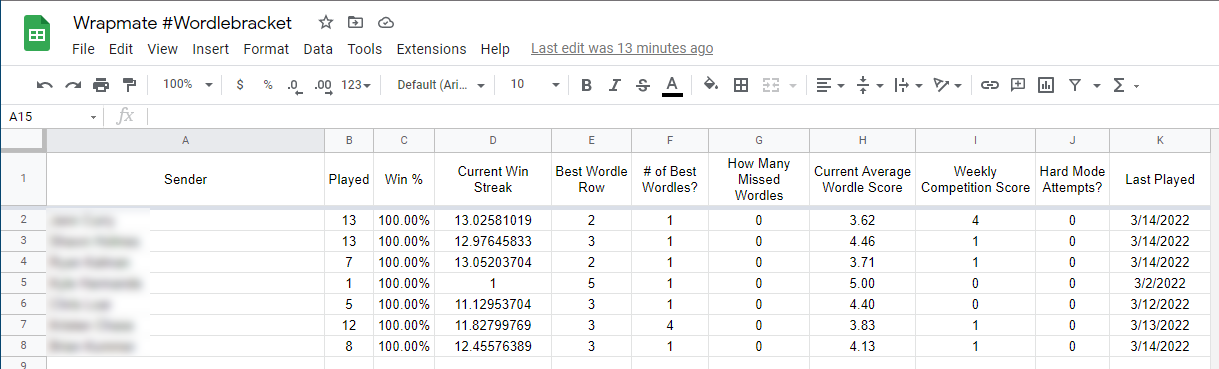 Enhancing Wordle Scorekeeping with Zapier