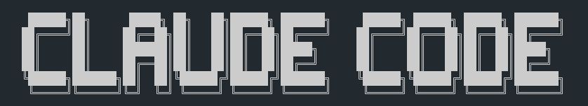 ASCII-art displaying Claude Code
